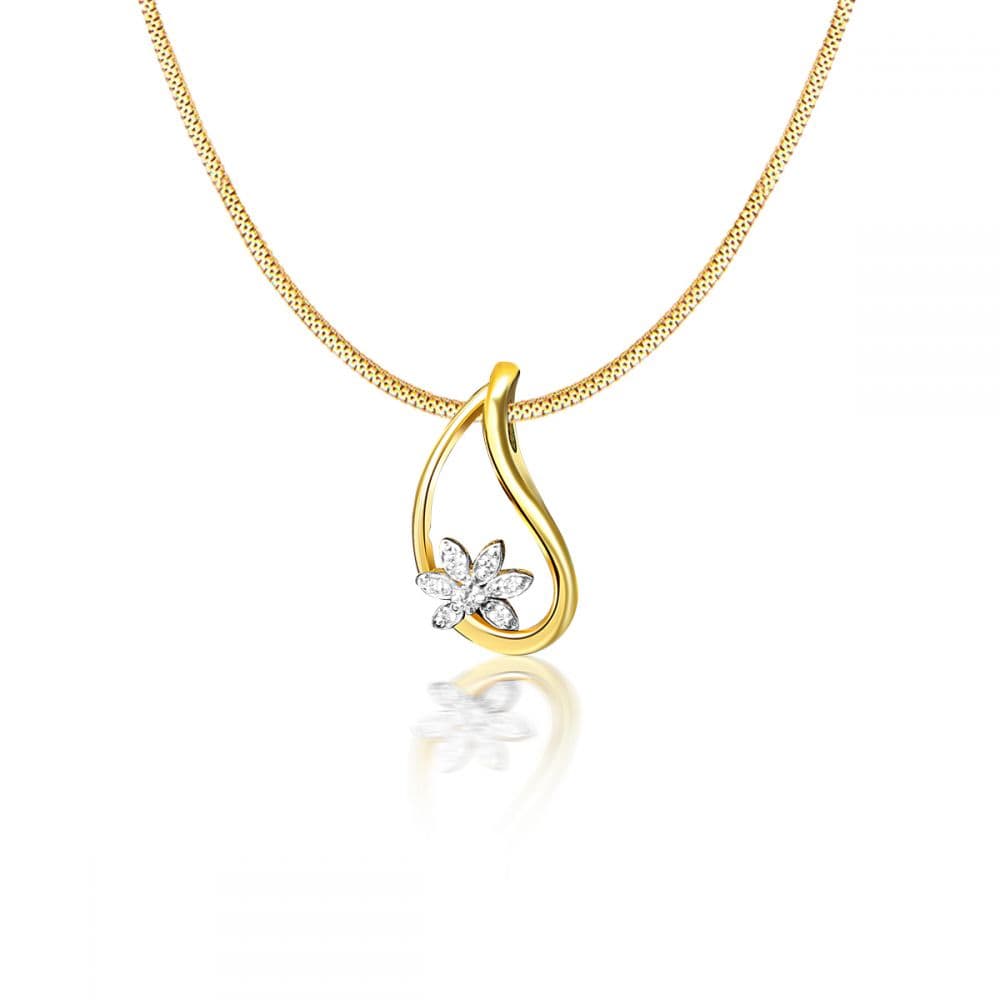 Gold and Diamond Pendant