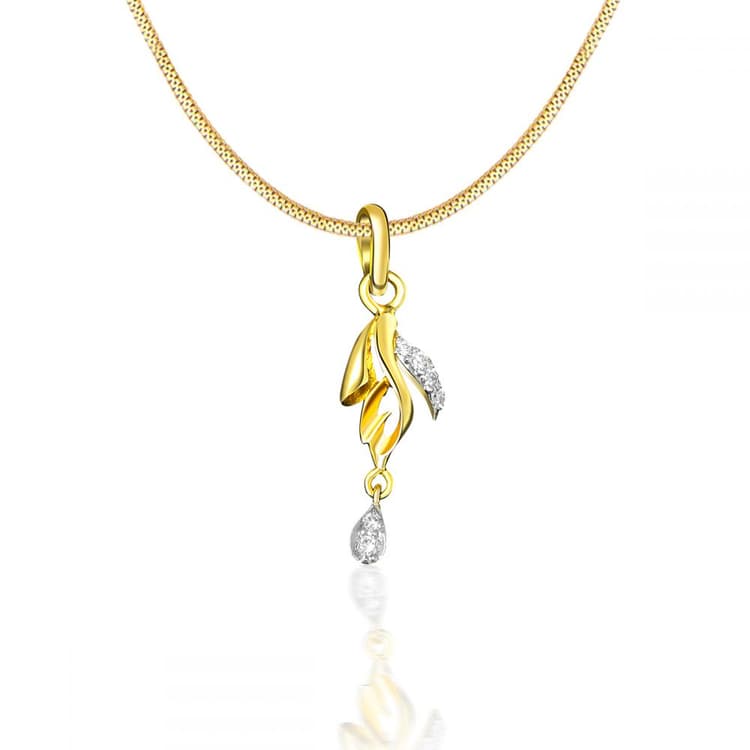 Gold and Diamond Pendant