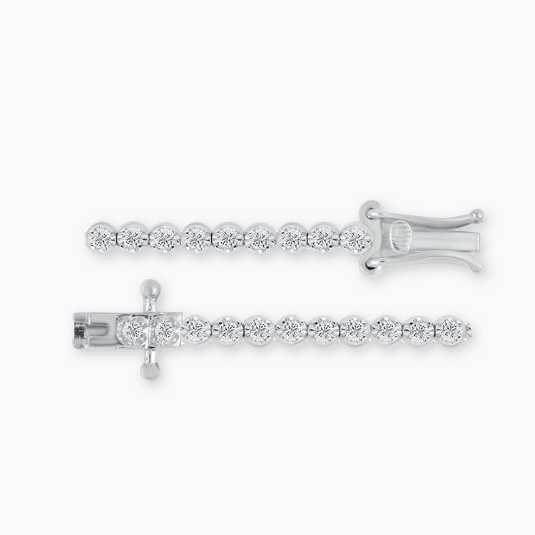 4 Prongs Tennis Bracelet
