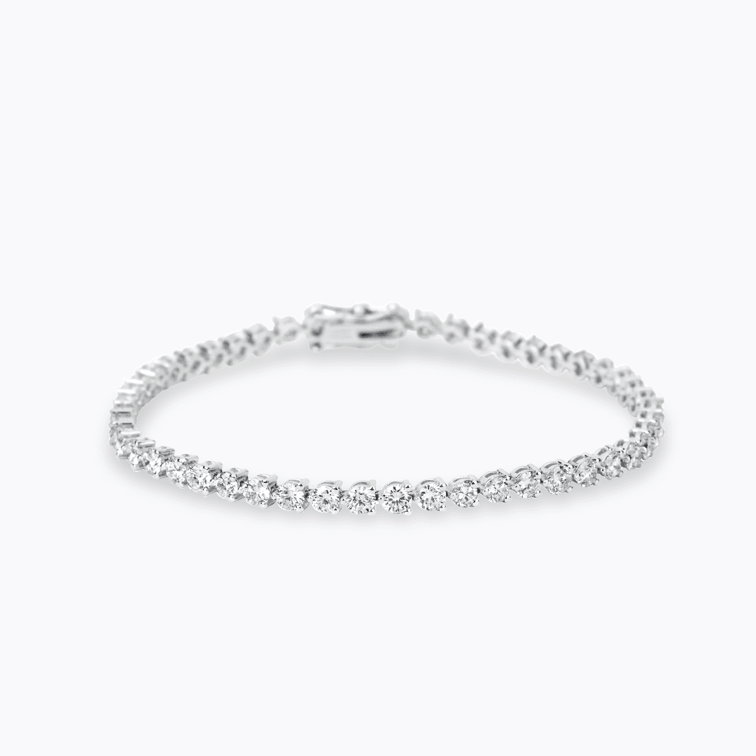 3 Prongs Tennis Bracelet