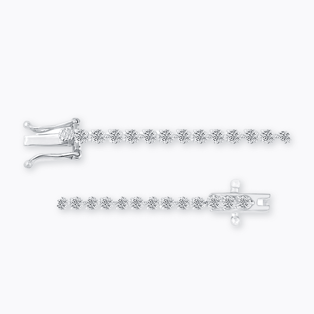 3 Prongs Tennis Bracelet