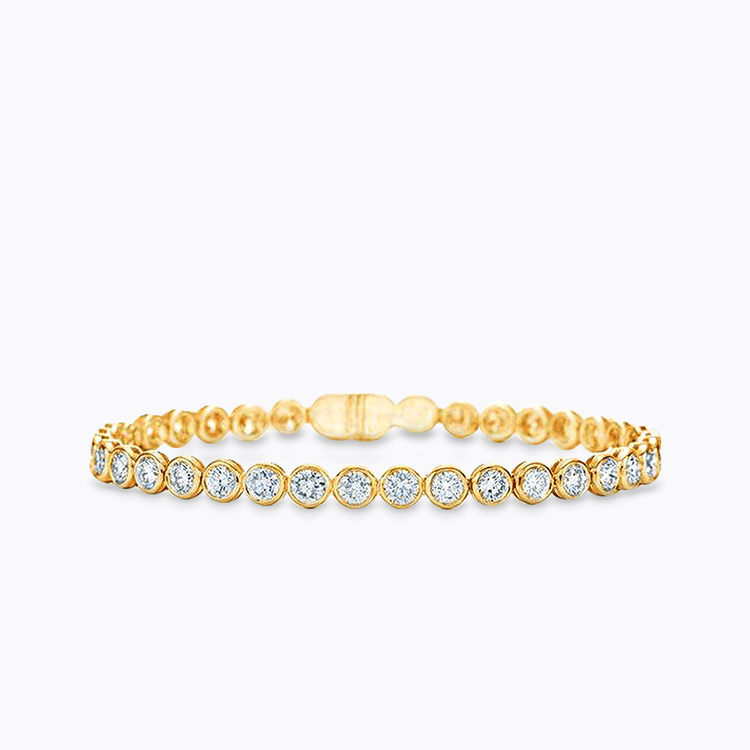 Bezel Tennis Bracelet