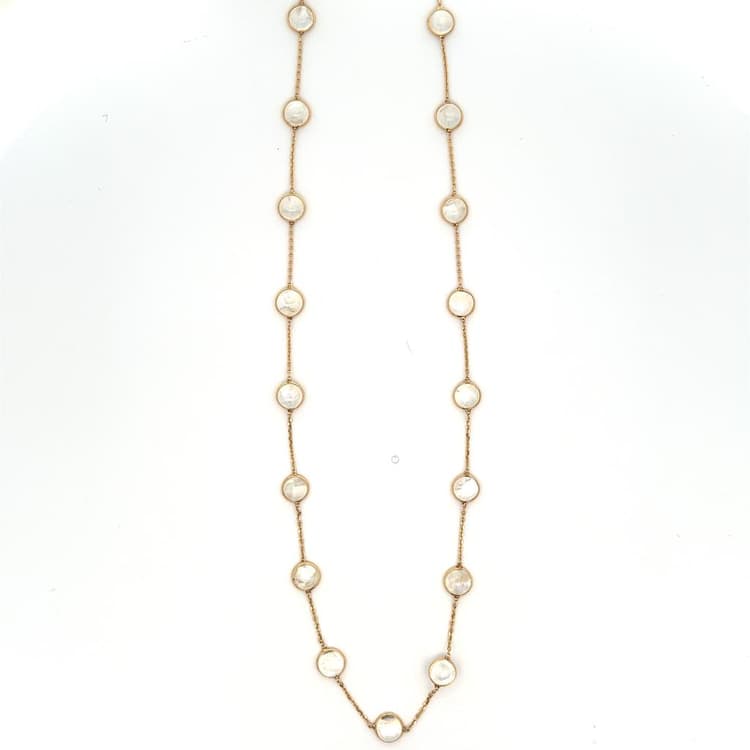 White Rainbow Necklace