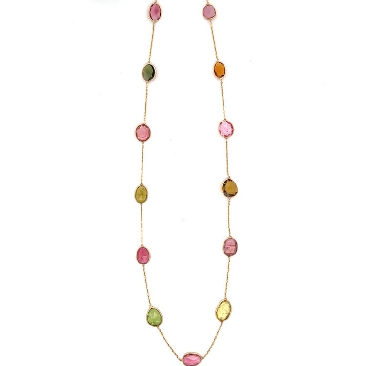 Multi Sapphire Necklace