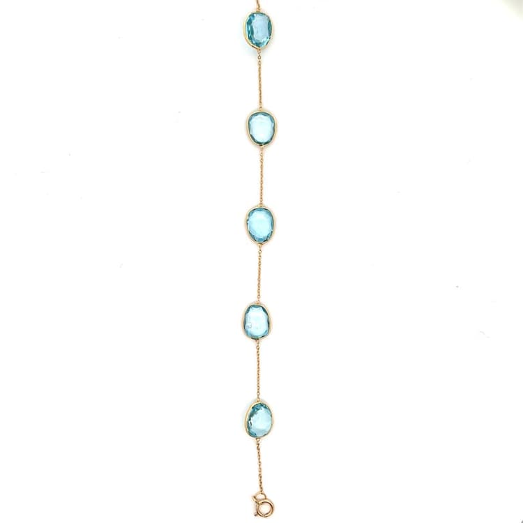 Sky Blue Topaz Bracelet