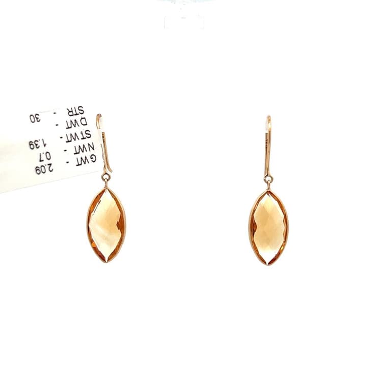 Citrin Earrings