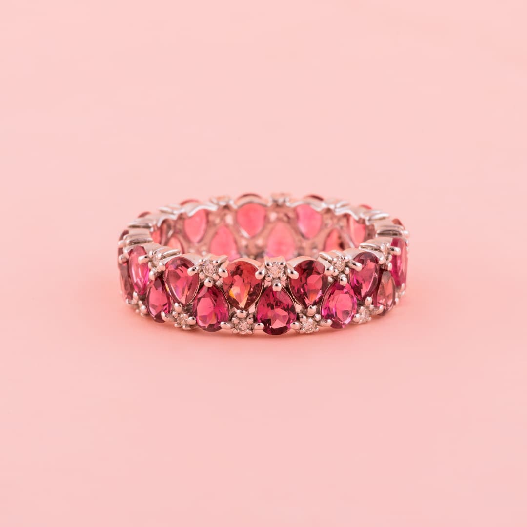 Tourmaline Ring in 14k Yellow Gold