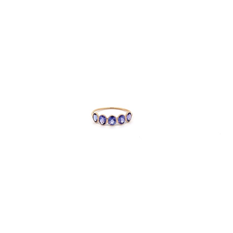 Tanzanite Ring in 14k Yellow Gold