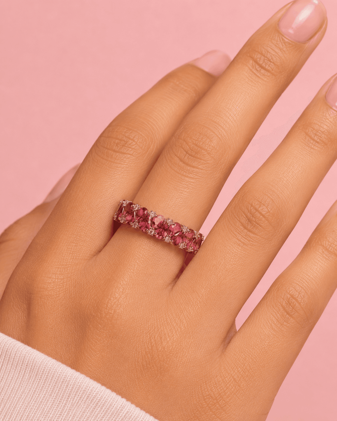 Tourmaline Ring in 14k Yellow Gold