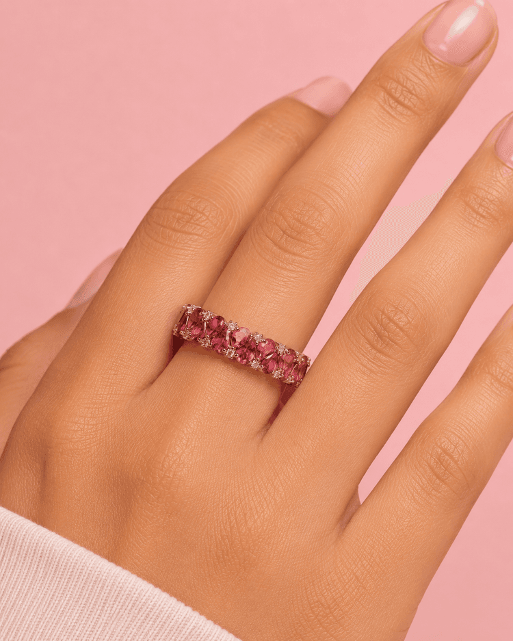 Tourmaline Ring in 14k Yellow Gold