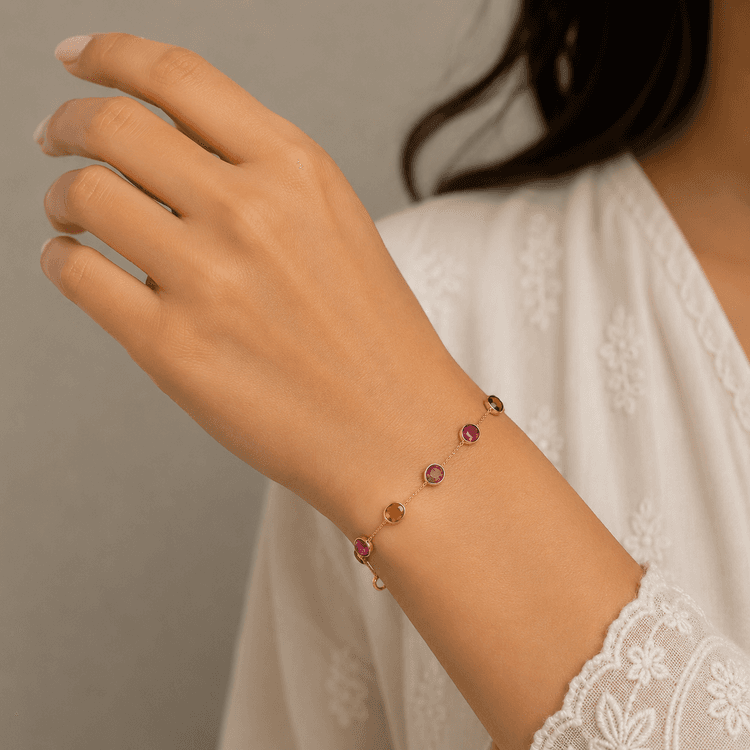 Multi Tourmaline Bracelet