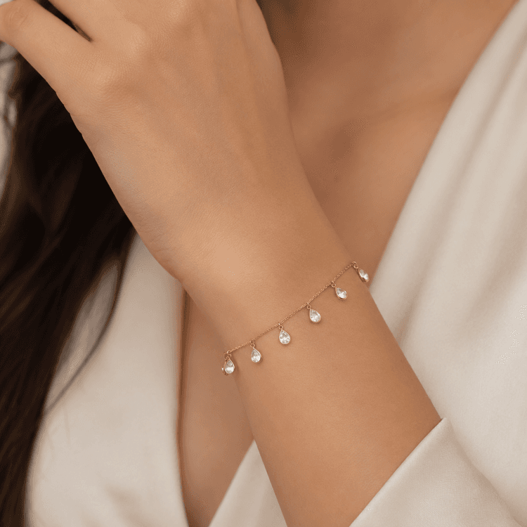 White Rainbow Bracelet