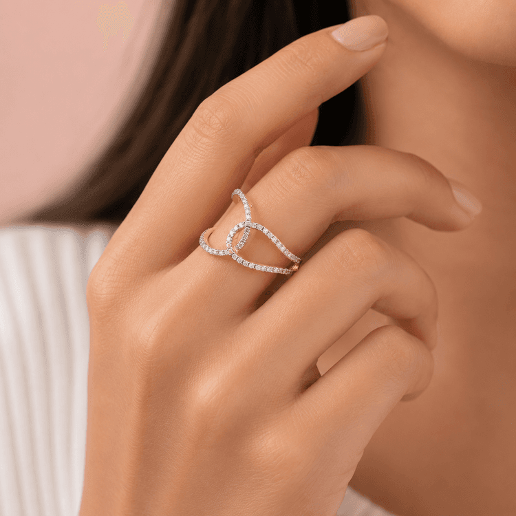 Diamond Ring in 14k Yellow Gold