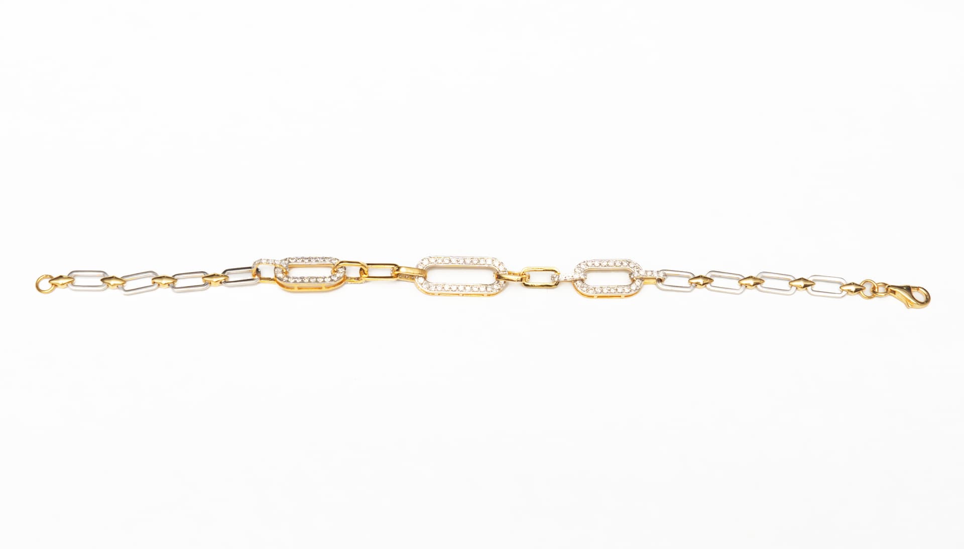 Diamond Bracelet in 14k Yellow Gold