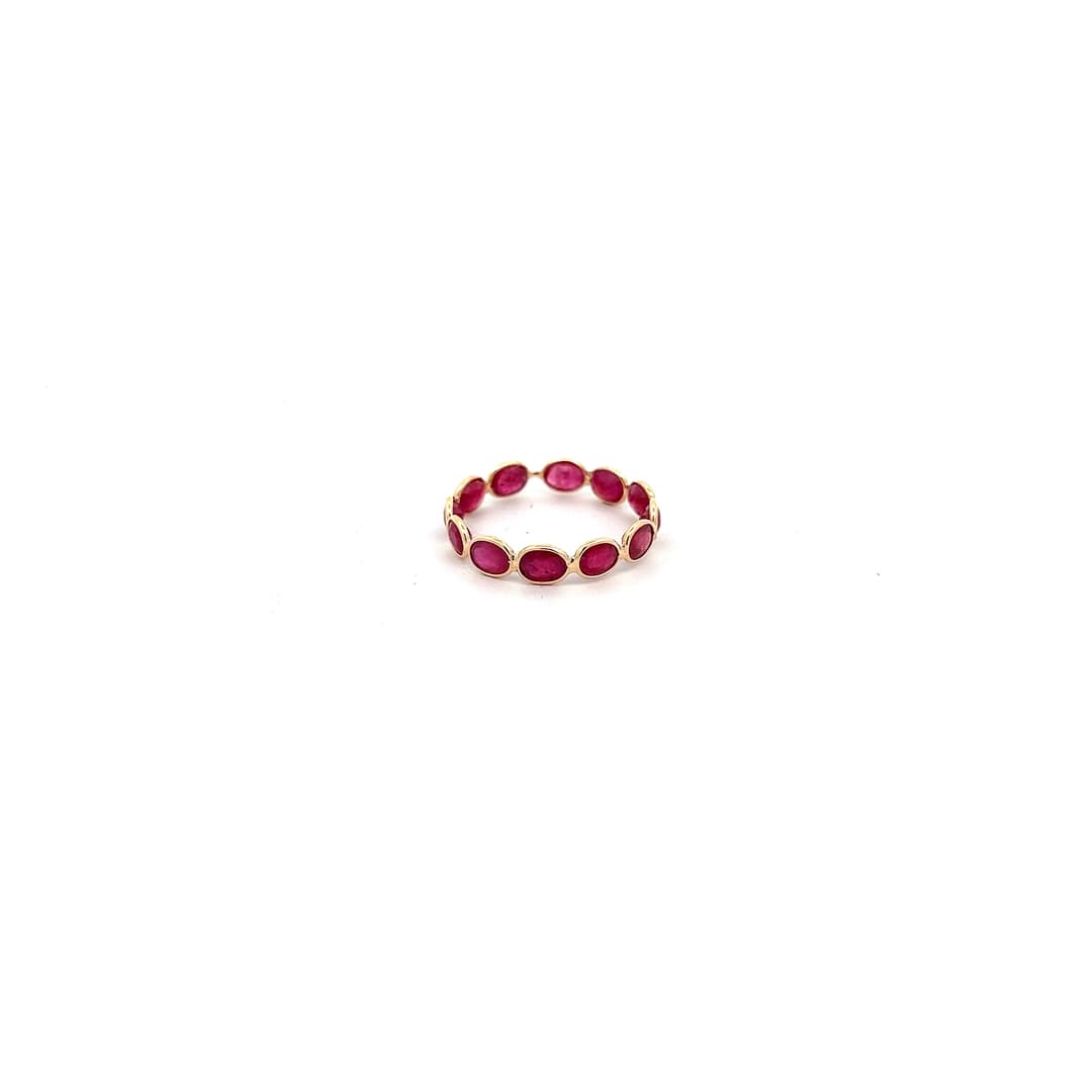 Ruby Ring in 14k Yellow Gold