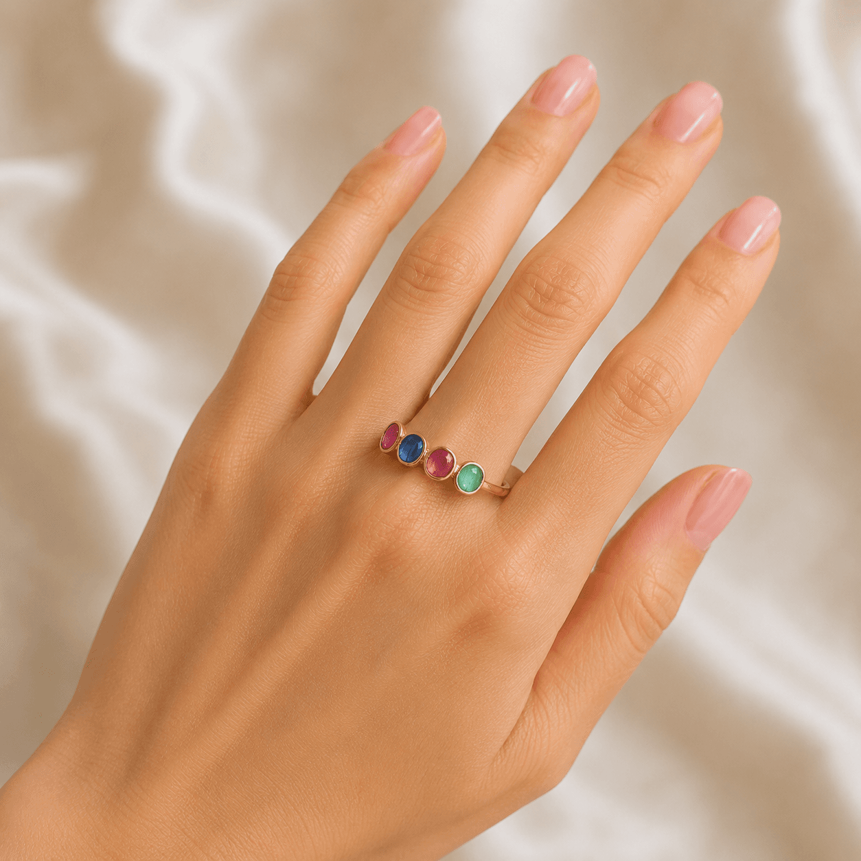 RBE Trinity Ring in 14k Yellow Gold