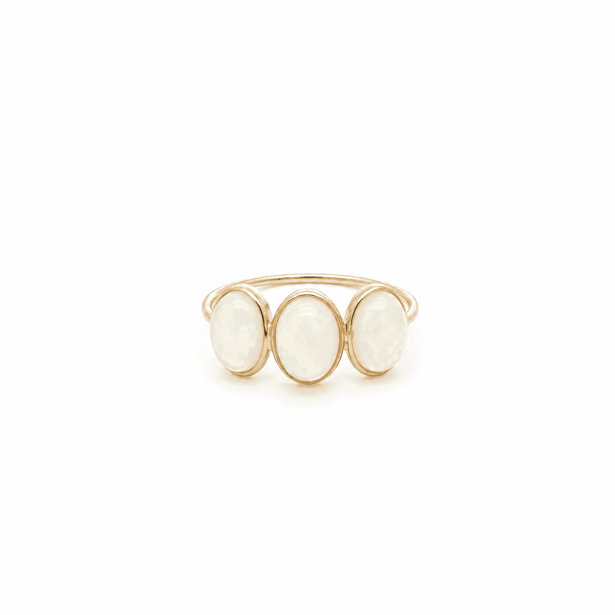 Opal Ring in 14k Yellow Gold 1