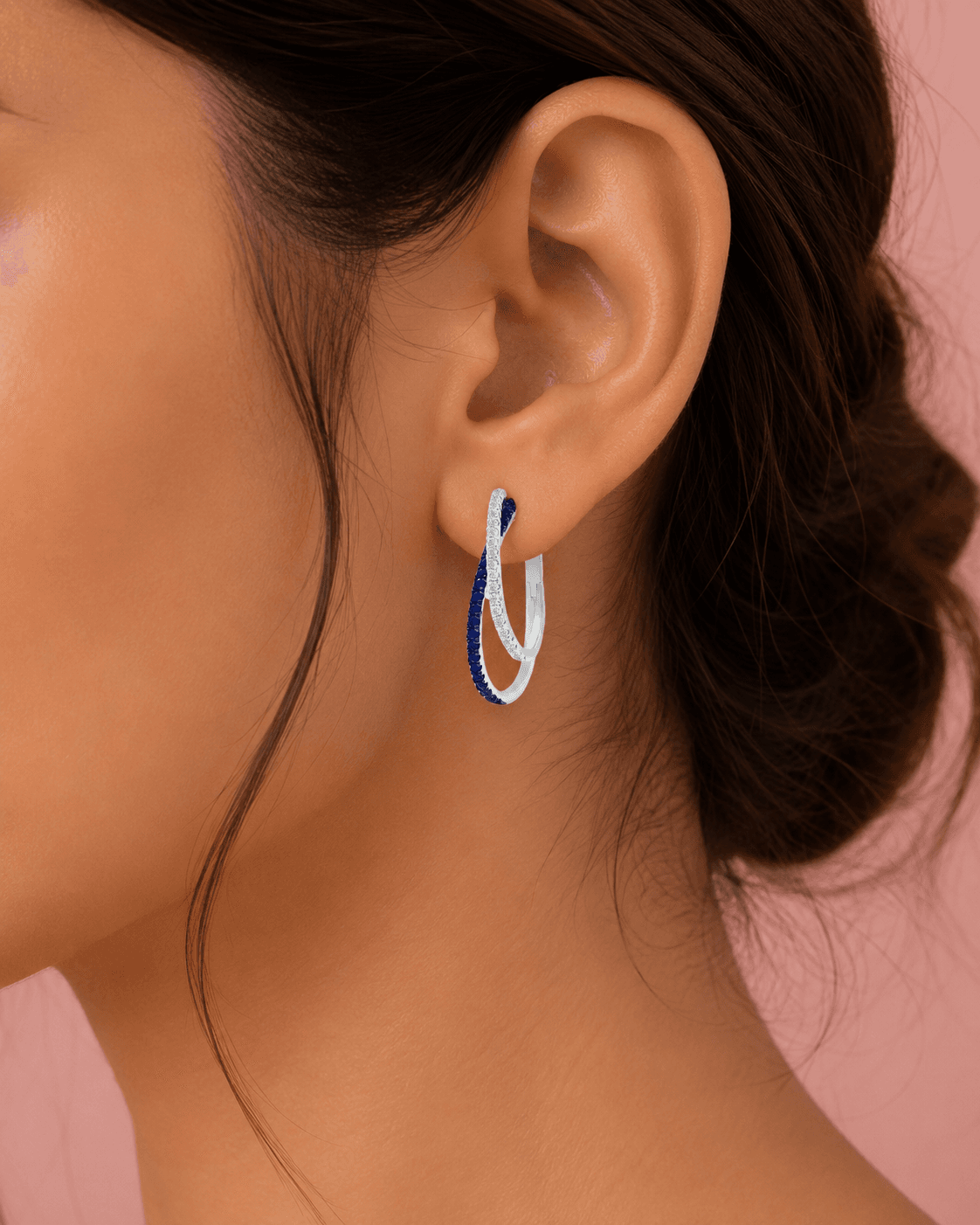 Praavy Hoop Earring Set Silver Jewelry