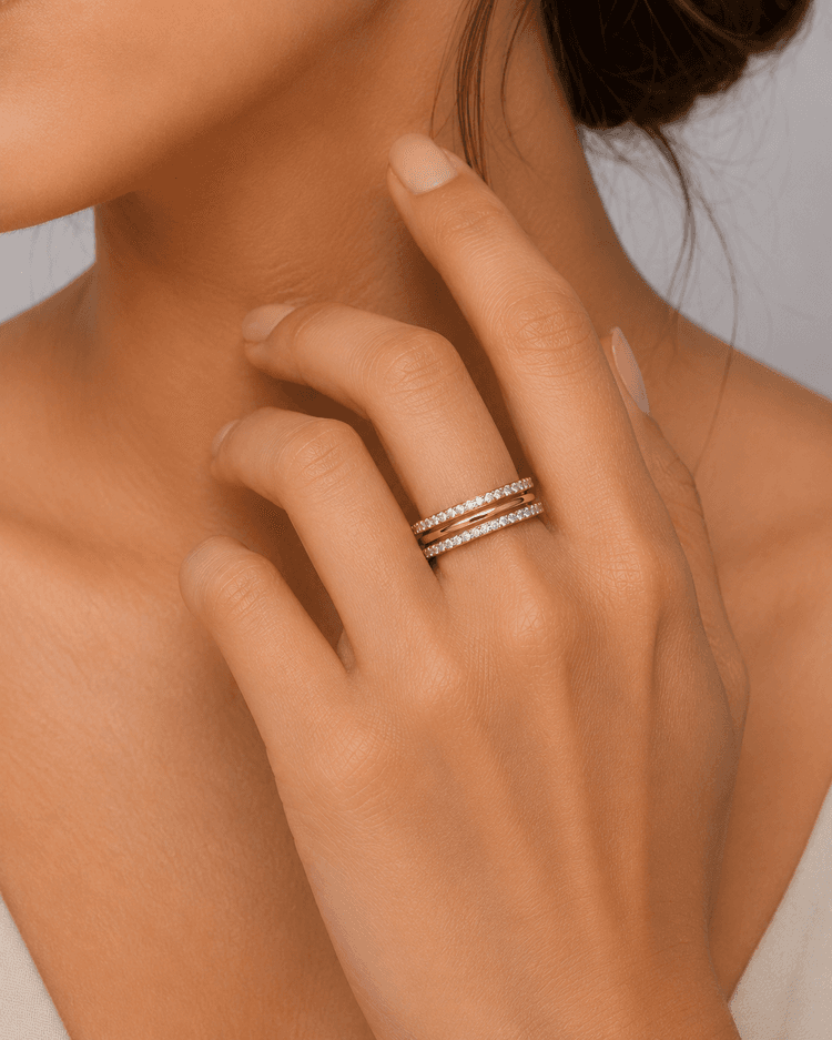 Diamond Ring in 14k Yellow Gold