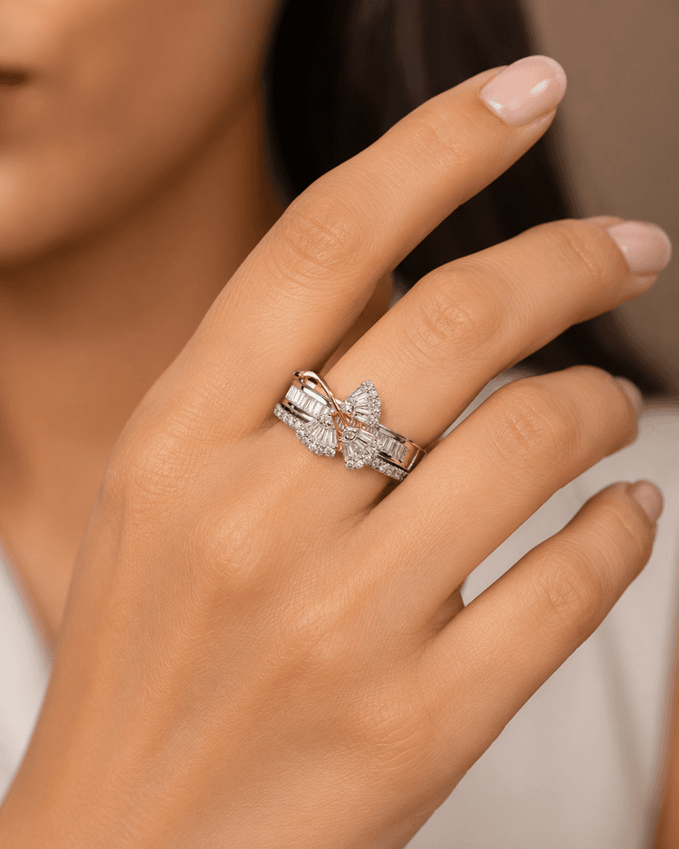 Diamond Ring in 14k Yellow Gold