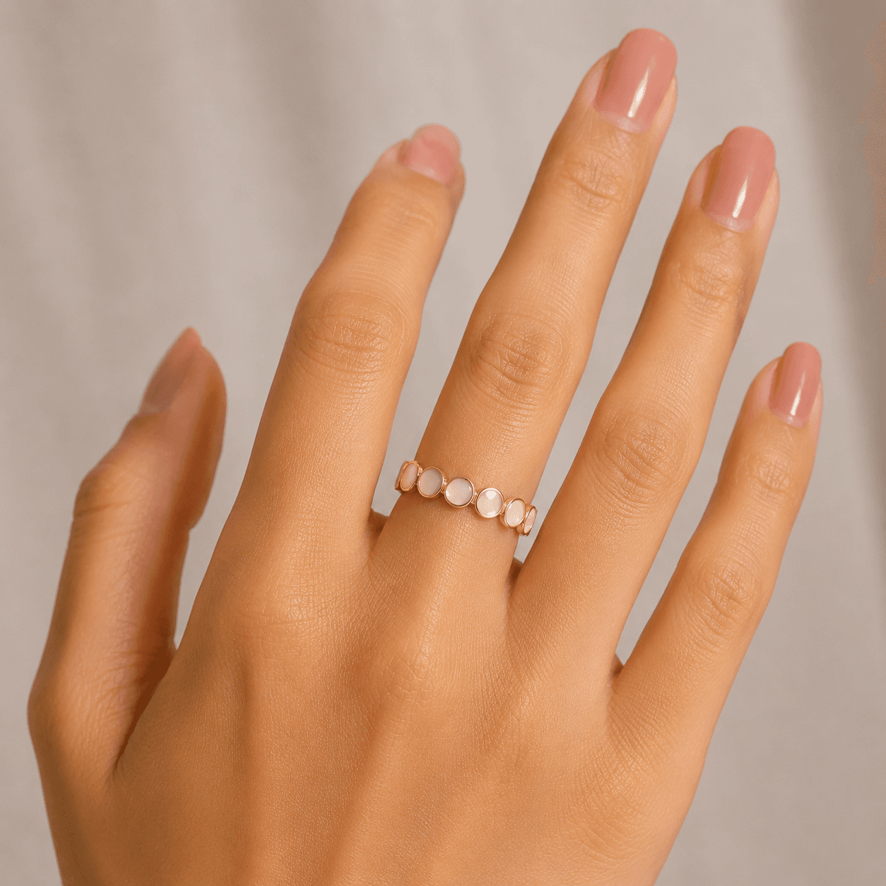Opal Ring in 18k Yellow Gold