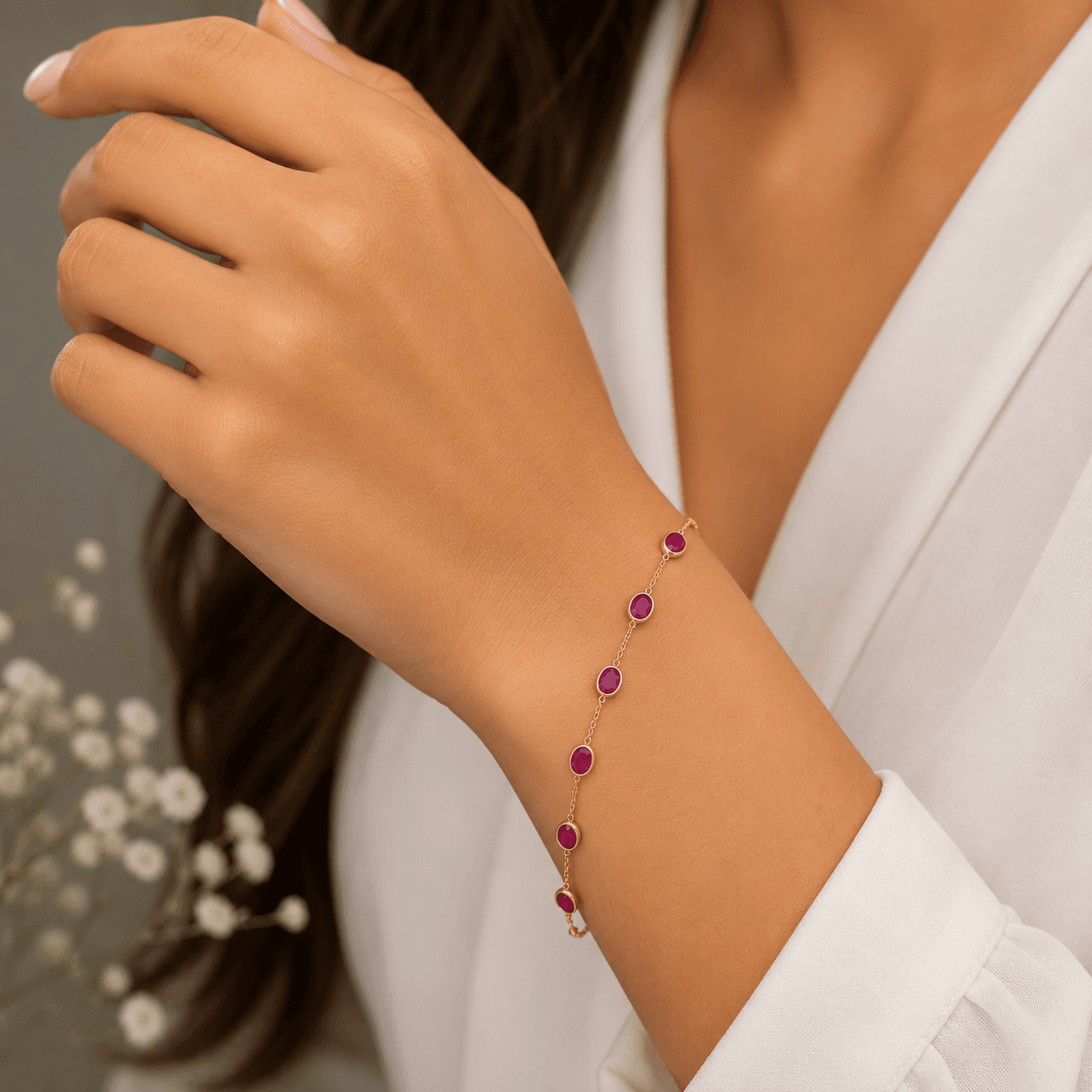 Ruby Bracelet