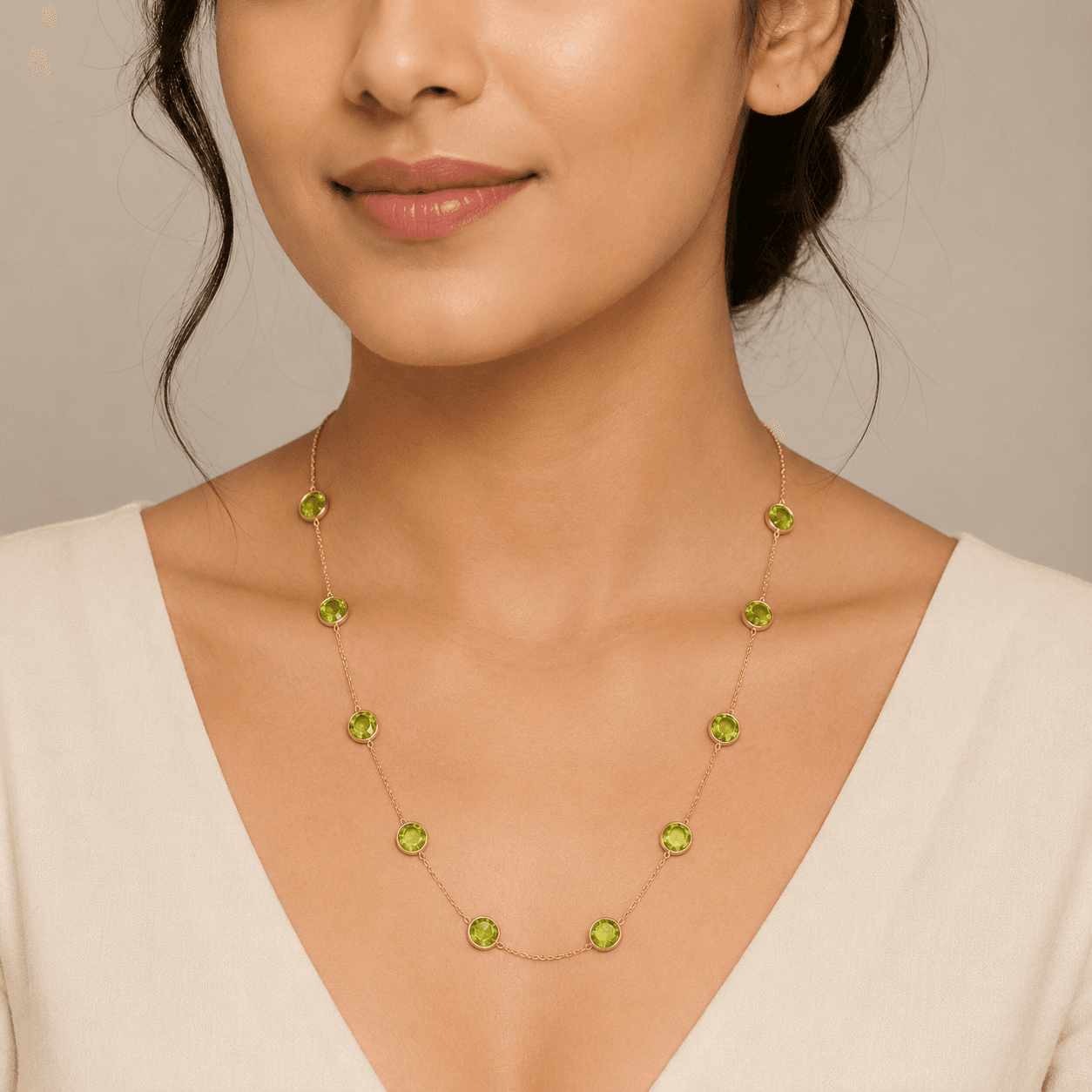 Peridot Necklace