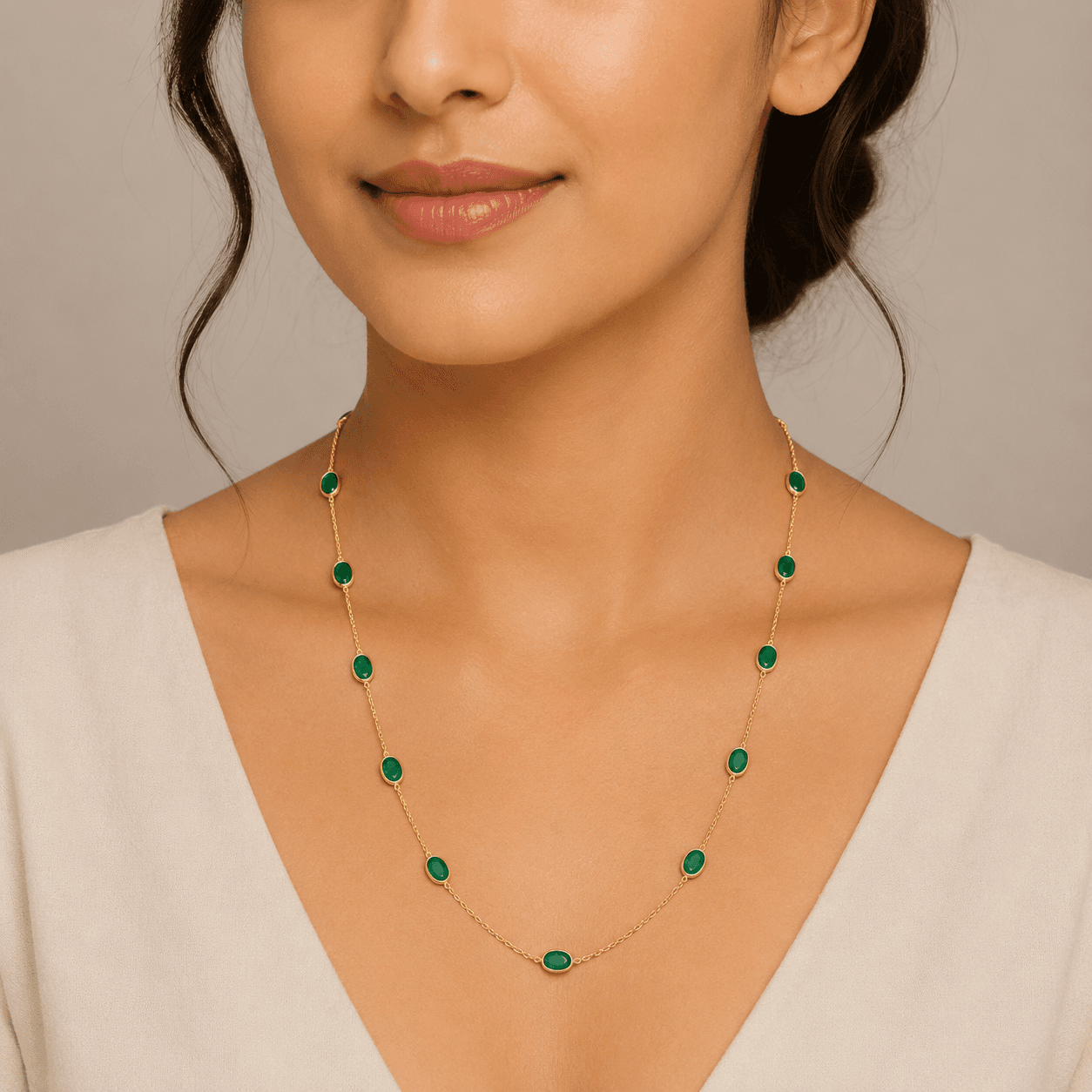 Emerald Necklace