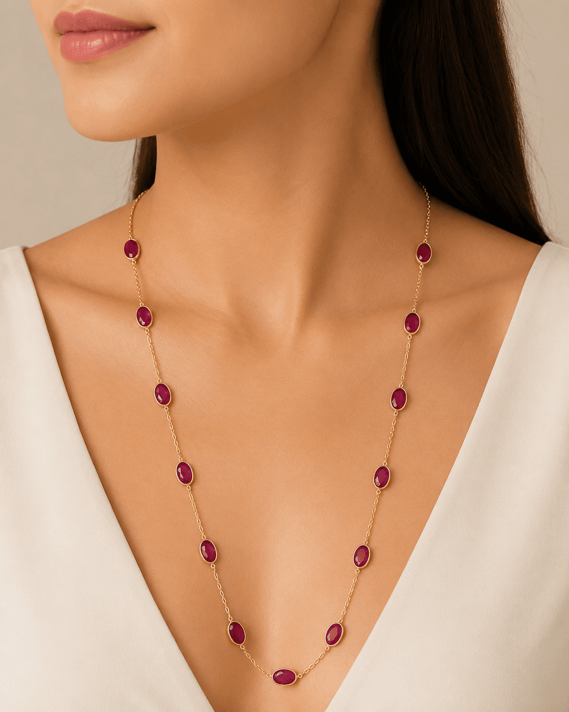 Ruby Necklace