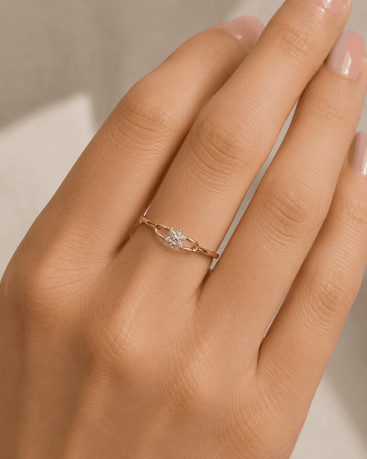 Accent Flower Ring