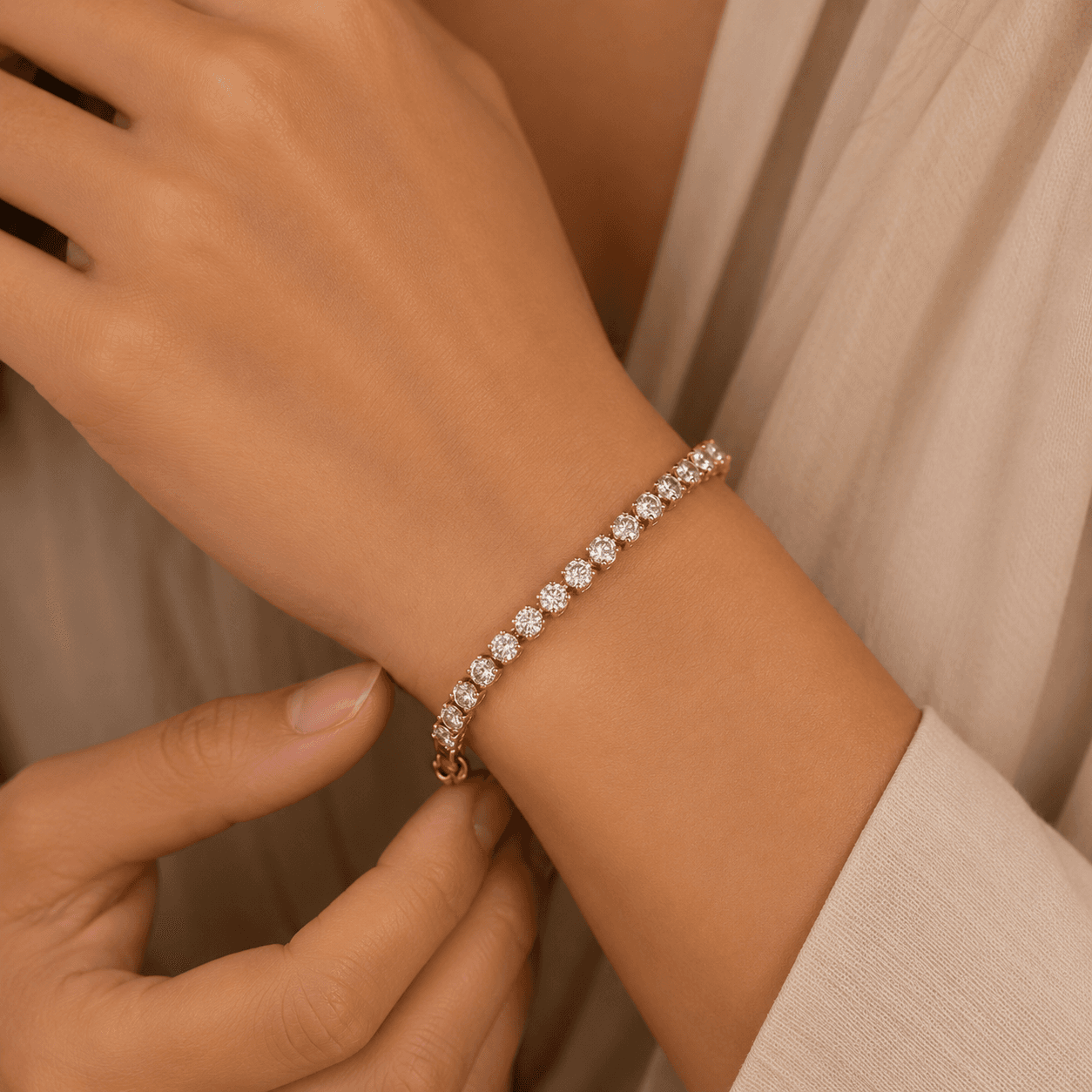 Beautiful Tennis Bracelet