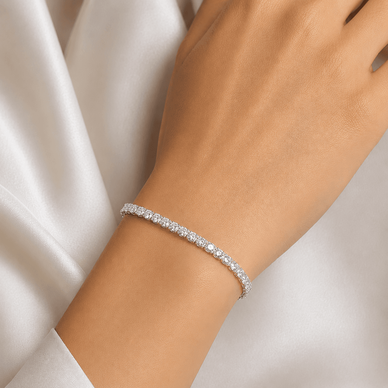 Tiger Prong Tennis Bracelets
